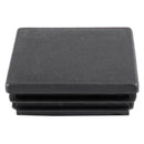 Square plastic plug cover protective caps for cables 60 mm x 60 mm 5 pieces F8Y9