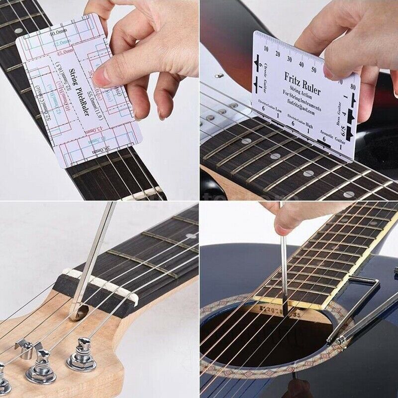 Guitar Repair Kit,Set of 14pc Repair & Maintenance Tools With Guitar Needle