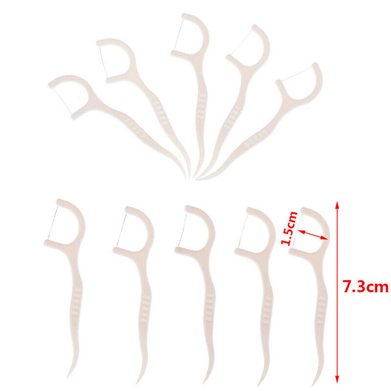 30Pcs Dental Floss Oral Hygiene Dental Sticks Dental Tooth Picks ABS Fl zq3 Gw