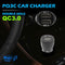 PQ3C 36W Car Charger Dual QC 3.0 USB 5A Fast Charging Phone Charger Adapter #gib