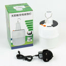 Solar Power Shed Light Bulb 24 LED Portable Hanging Hook Tent Camping Lamp