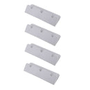 4Pcs PVC Boat Seat Hook Clips Brackets Replacement for Dinghy Yacht Gray