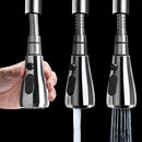 Wire Drawing Type Kitchen Faucet Vegetable Pull Out Water Stream Faucet