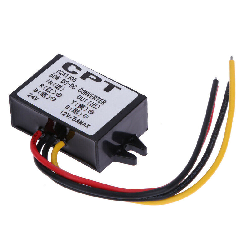 Car Converter 24V To 12V 5A 60W Step Down Module DC To DC Buck Module