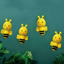 4Pcs/Set Cute Little Bee Design Rubber Pencil Eraser Office Stationery Stud C3O5