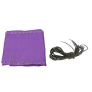 Replacement Fabric Cloth and Laces for Garden Lounge Bench Chairs Purple