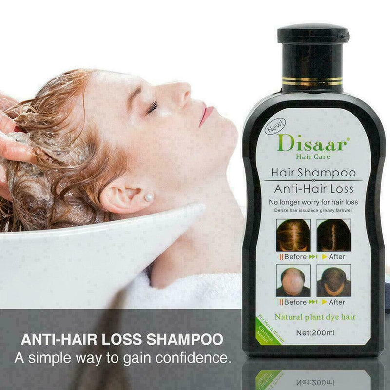 200ml Hair Shampoo Anti hair Loss Herbal Rapid Hair For Men Best Women Grow L5H3