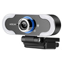 1080P Built-in Mic Game With Privacy Cover Tripod Fill Light HD Webcam Recording