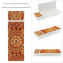 DIY Mandala Special Shaped Diamond Painting Students Pencil Storage Case
