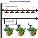 10x Garden Irrigation Mist Micro Flow Dripper Water Drip Head HoseFD
