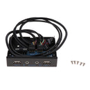 9-pin USB 2.0 To HD Audio Mic Ports CD ROM