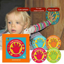 4pcs Kids Baby Introspection Palm Stickers Parents Punishment Patch Toys