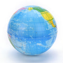 World Map Earth Globe Bouncy Ball Foam Ball Stress Relief Kids Atlas GeograpME