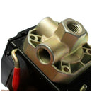 90-125PSI 4 Port 26 AMP Pressure Switch Control Valve Air Compressor Heavy