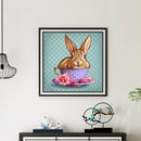 Cup and Animal DIY Painting Full Picture Diamond 5D Round Drill Kit (LG968)