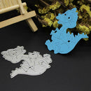 DIY Metal Crocodile Embossing Stencil Scrapbook Craft Cutting Die Card Gift