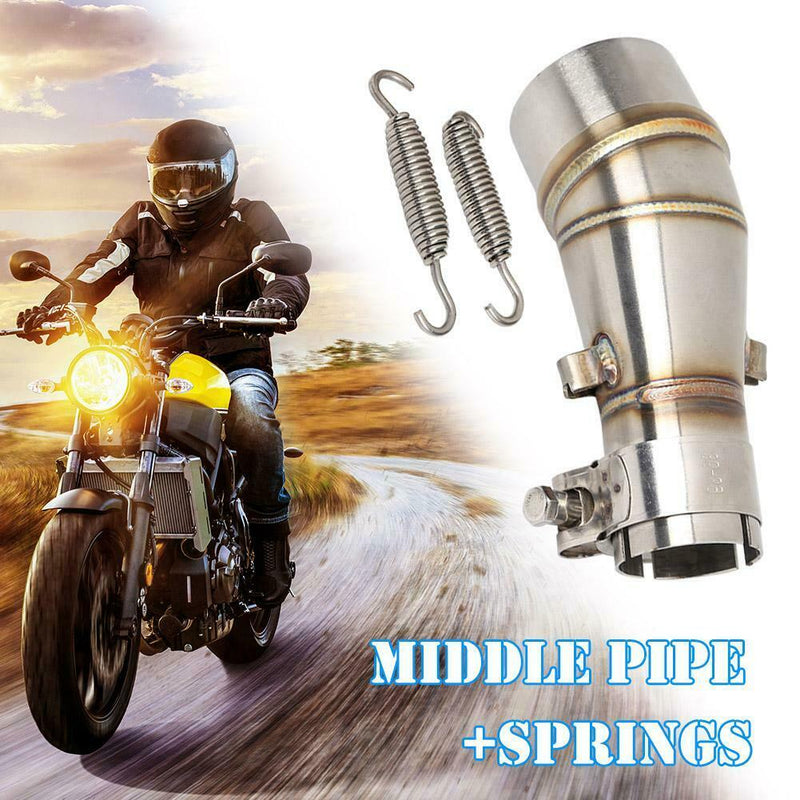 Motorcycle Exhaust Muffler Middle Pipe for Kawasaki Z250 Ninja 250R 300