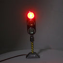 Car Ornaments Mini LED Traffic Lights Signals Auto Interior Decoration (A) A