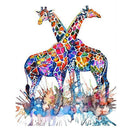 DIY Giraffe Diamond Painting 5D Cross Stitch Embroid Rhinestones Kits Decor
