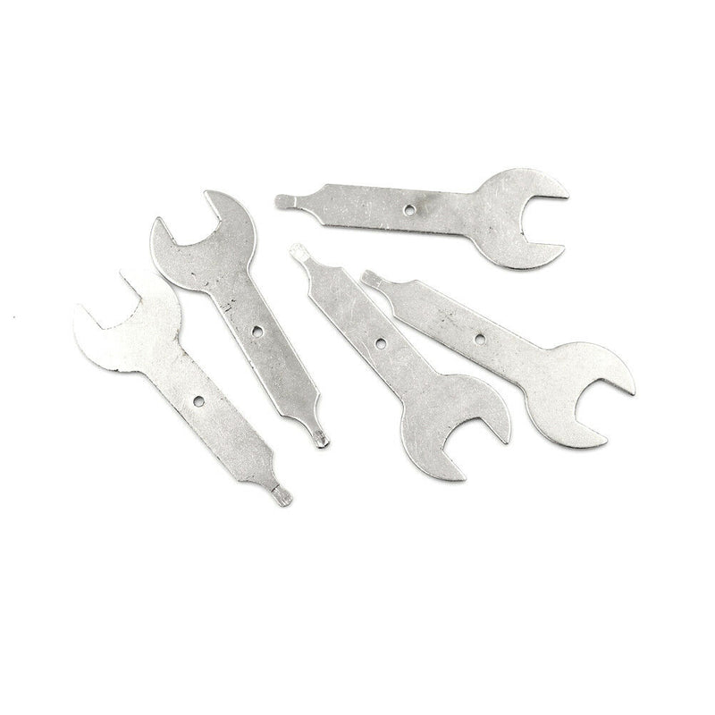 5pcs Metal Collet Wrench Key 9mm Nut Spanner For Rotary Tool Supplies JR