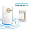 Cacazi Wireless Doorbell Battery-Operated 200M Remote Waterproof 1 Transmit R4Y8