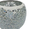 2x Colorful Mosaic Glass Candle Holder Votive Tea Light Holder Succulent Pot