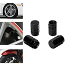 4X Aluminum Tire Wheel Rims Stem Air Valve Caps Tyre Cover Car Truck Bike Pro