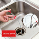 60CM Bendable Sewer Pipeline Kitchen Home Toilet Dredge Cleaning Narrow Ben G3Y2