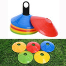 50Pcs/Lot 20Cm Football Training Pe Cones Marker Discs Football Training Sp