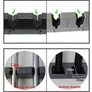 Wall Mounted Accessories 6-rod Display Fixed Fishing Rod Rack Storage Vertical