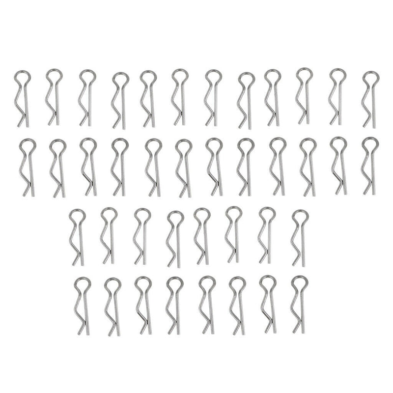 40x R-Shaped RC Body Pins Fit For WLtoys A949 A959 A969