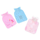 Mini Cartoon Hot Water Bag Container PVC Water-filled Type Warm Hand Treas-OZ