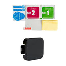 Tempered Glass Screen Protector + Hard Lens Cap Protector Cover for GoPro 5