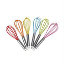 New Handle Whisk silicone Kitchen Mixer Balloon Wire Egg Beater Tool L4P8