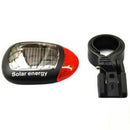 Bicycle Solar Headlight Taillights Set Solar Powered Led Headlight TaillightE5C8