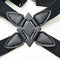 Womens Mens Clip-on Suspenders Elastic X-Back Adjustable Braces Wide Straps