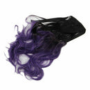 Ombre Ponytail Clip in Hair Tail Colored Curly Body Wave Hair Extensions Hi