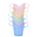Heat Cold Insulation Paper Cup Holder Mug Coaster 10PCS Assorted Color
