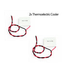 2x TEC1-12706 Refrigeration Chip Semiconductor Electronic Refrigeratio JJV