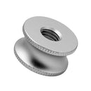 Metal 1/4" Male To 3/8" Female Screw Adapter For Tripod Monopod Camera Gray
