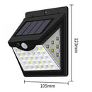 40LED Solar Wall Lamp Outdoor 3 Mode IP65 Waterproof Spotlight Garden Light A