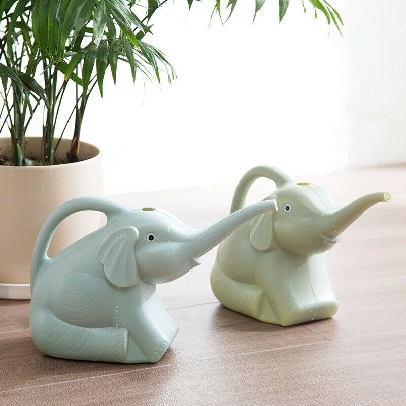 Plastic Garden Elephant Watering Can Gardening Tools Plant Flower Pot Outdo