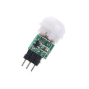 5PCS Mini IR Infrared Pyroelectric PIR Motion Body Human Sensor Detector Module