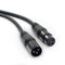 3-Pin XLR Audio Balance Microphone Cable Female To Dual Male Extension