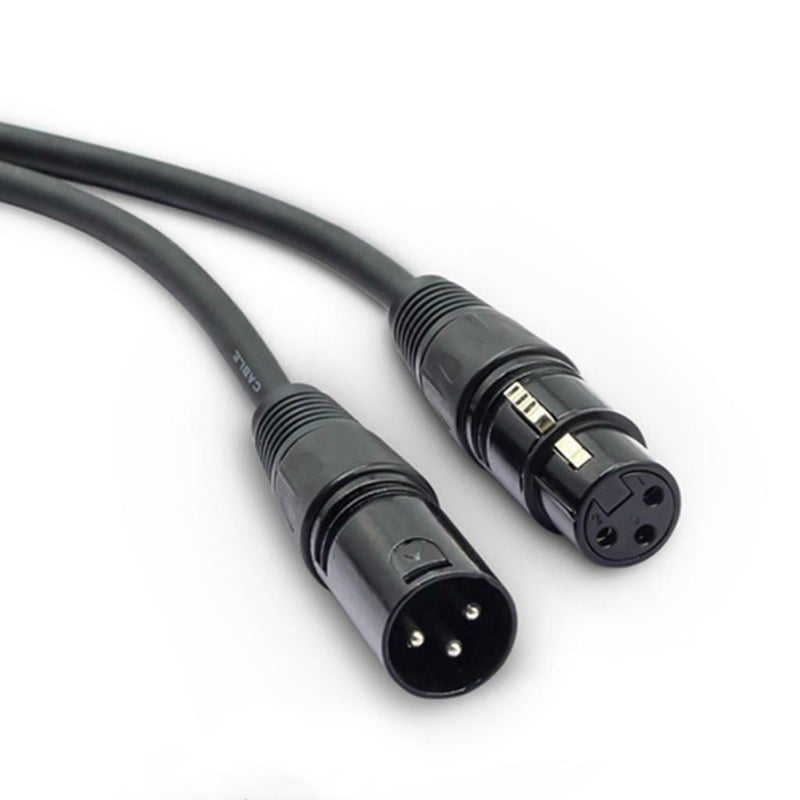 3-Pin XLR Audio Balance Microphone Cable Female To Dual Male Extension