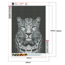 Full Drill Diamond Painting 5D Mosaic Bead Art Picture Kit (E32 Leopard)