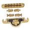 1 Set Zinc Alloy Bridge & Tailpiece for Gibson Les Paul Guitar Replacements,