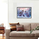5D DIY full drill Diamond Painting Embroidery Wolf family Cross Stitch Diam