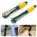 Mini 1/4Head Screwdriver Pole 6.35mm Inner Hexagon Ratchet Socket Wrench Spa Top