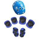 7Pcs Kids Teens Elbow Knee Wrist Protective Guard Pad Safety Gear Skate Bicycle